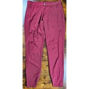 Primo  Golf Jogger Burgundy Pant Size 31X29 Regular Casual Activewear Golfing‎